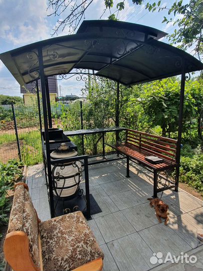 Беседка с мангалом