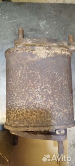 Chevrolet lacetti выхлопная банка(пламегаситель)