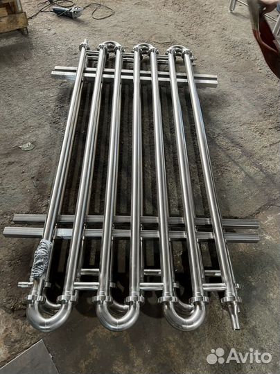 Теплообменник для молока трубчатый