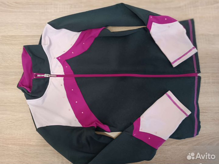 Костюм лосины и кофта для фигурного катания