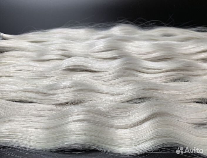 Славянские волосы для наращивания, 60см, блонд