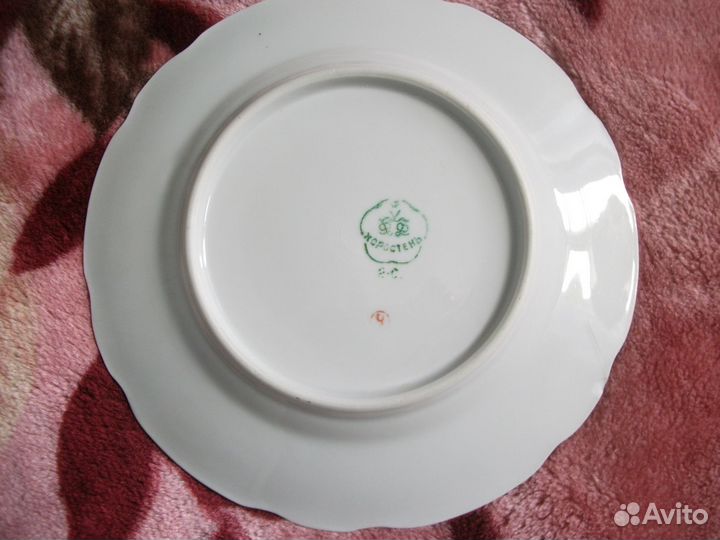 Тарелка клеймо фз коростень