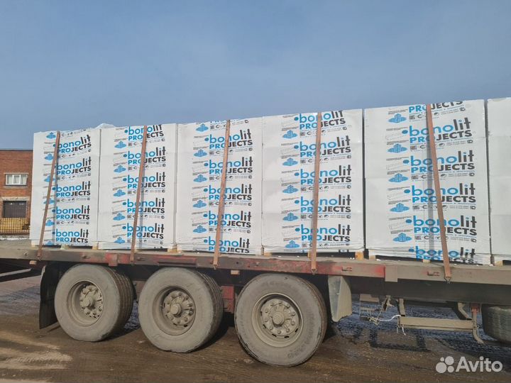 Газобетонные блоки с завода Бонолит