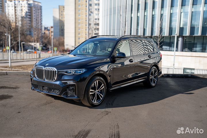 BMW X7 3.0 AT, 2019, 90 000 км