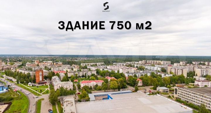 Продажа здания в городе Отрадное, 750 м²