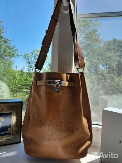 Сумка Hermes женская натуральная кожа