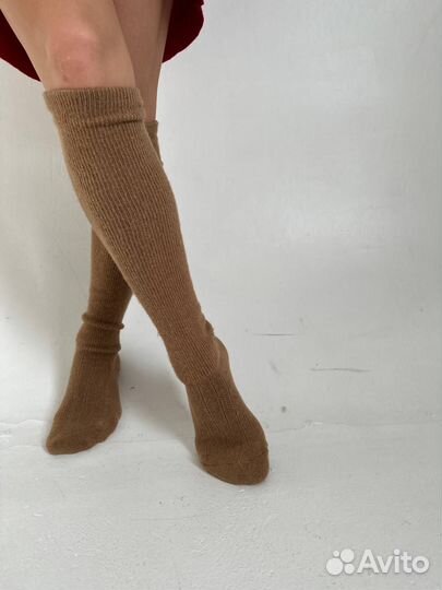 Гольфы теплые из верблюжьей шерсти