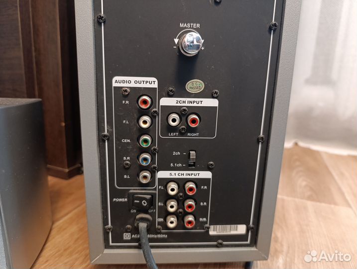 Колонки 5.1 TopDevice TDE-320 (90Вт, пду)