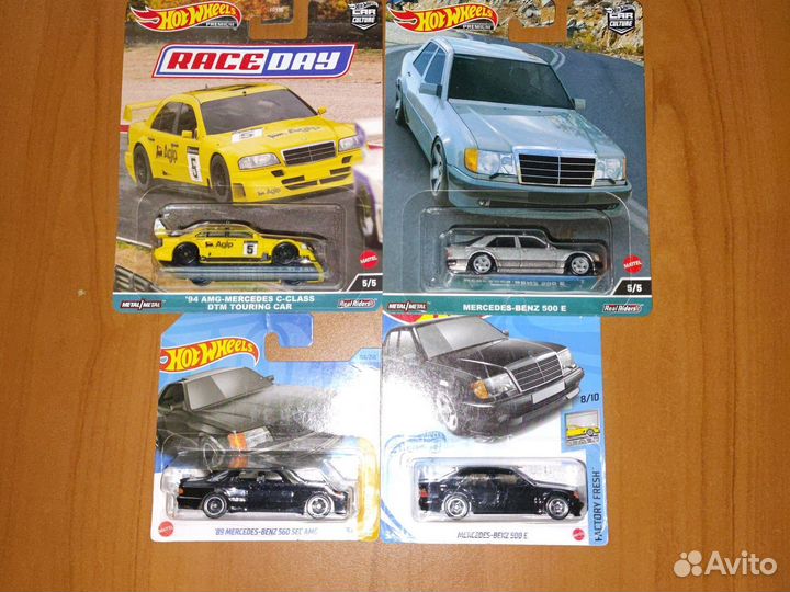 Hot wheels premium mercedes