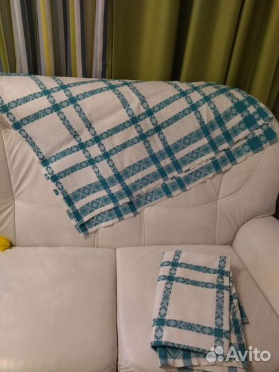 Скатерть лен новая