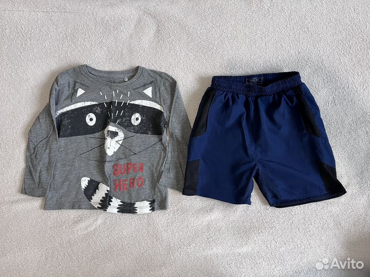 Пакет фирменных детских вещей на мальчика 3 года
