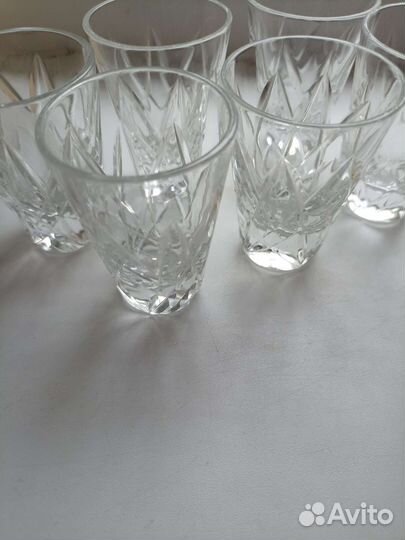 Хрусталь СССР (стопки,конфетница,графин)