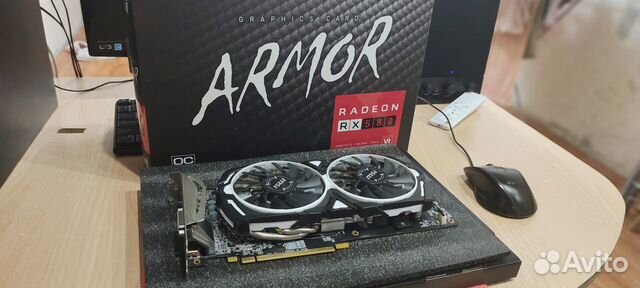 Видеокарта MSI RX580 8G