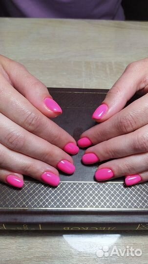 Маникюр гель лак