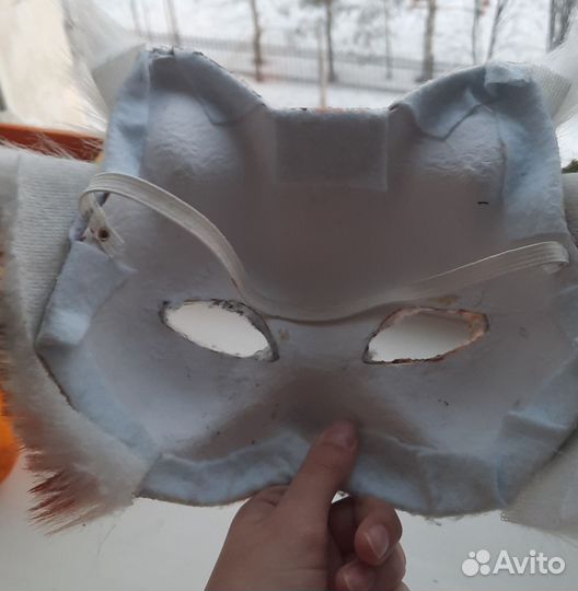 Маска кошки для квадробики