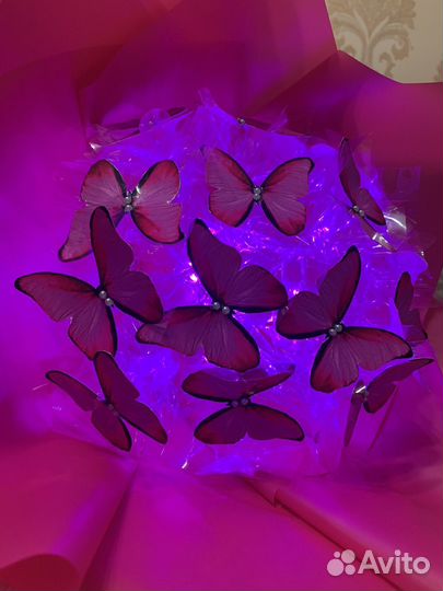 Букетики из бабочек