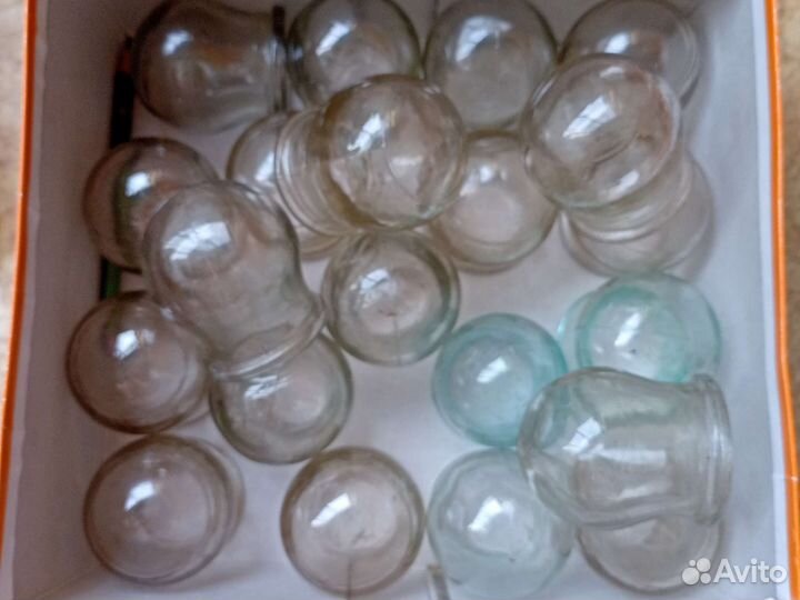 Банки стеклянные медицинские