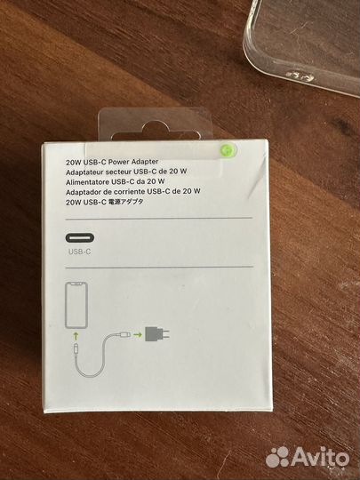 Оригинальная зарядка на iPhone 20w