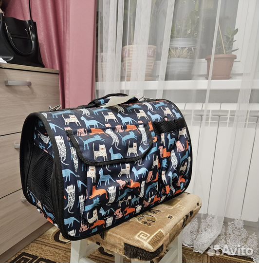Переноска для кошек новая