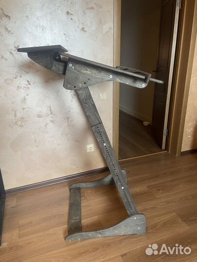 Новый стол для работы стоя/сидя черный