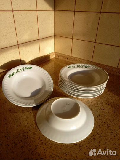 1987г СССР Тарелка мт Министерство торговли