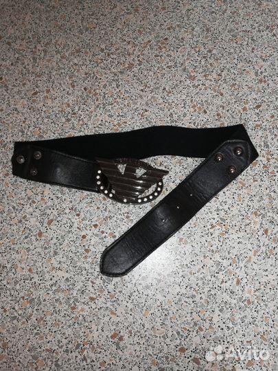 Кожаный ремень новый