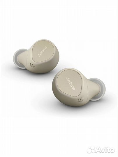Беспроводные наушники Jabra Elite 7 Pro бежевые