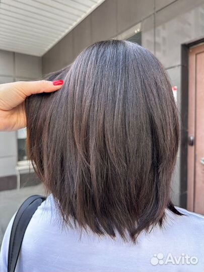 Модель на женскую стрижку для портфолио