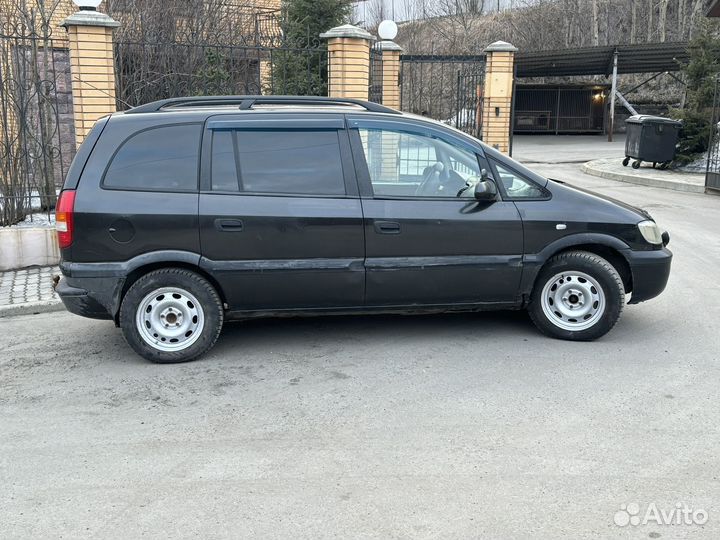 Opel Zafira 1.8 МТ, 1999, 283 000 км