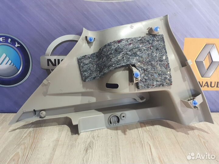 Обшивка Накладка задней стойки Renault sandero ste