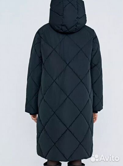 Пальто пуховик женское зимнее 46
