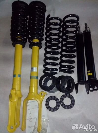 Комплект для перехода с пневмы на пружины