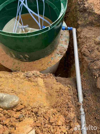 Септик под ключ. Монтаж за 1 день