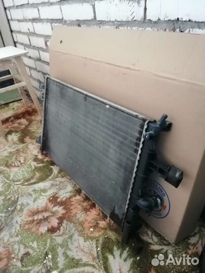 Радиатор охлаждения на opel zafira a, astra g