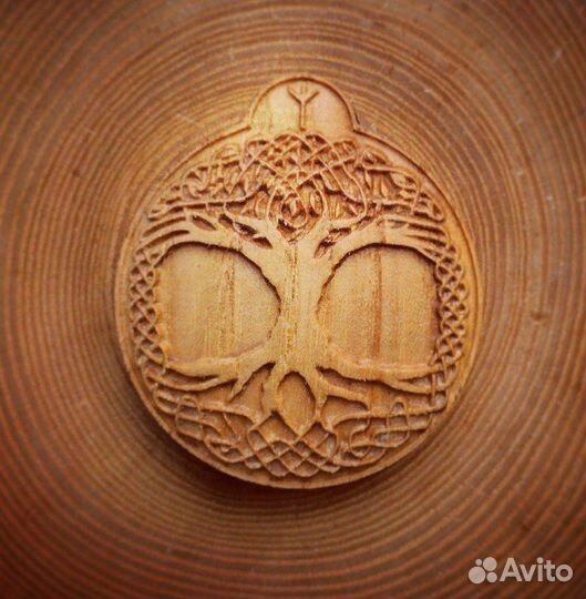 Кулон Древо Жизни из ясеня