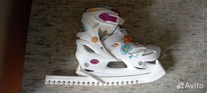 Коньки детские раздвижные 34 37