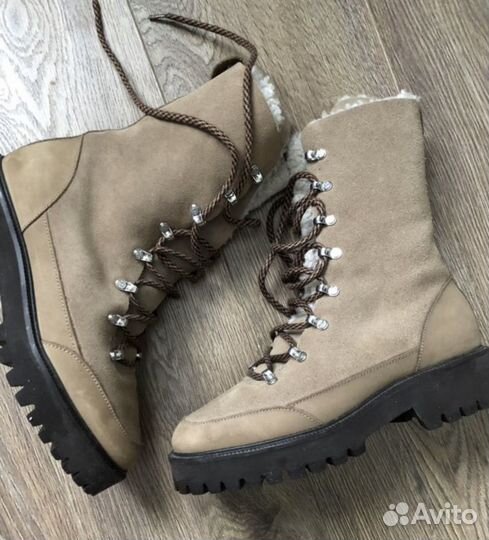 Ботинки женские зимние massimo dutti