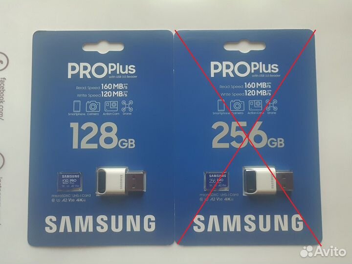 Новая microSD Samsung Pro Plus 128/256 GB