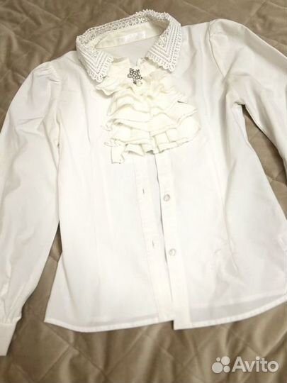 Школьная рубашка для девочки