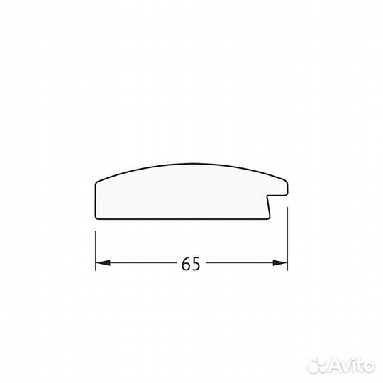 Зеркало Evoform Definite 52х42 BY 1351 в багетной