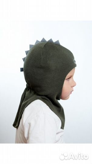 Шапка-шлем детская зимняя Sokoke дракоша