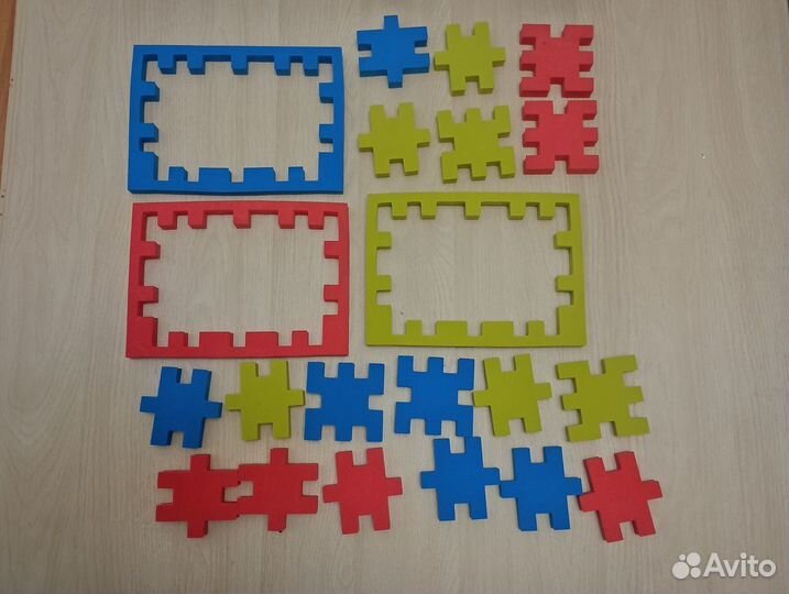 Развивающая игрушка - мягкие паззлы (головоломка)