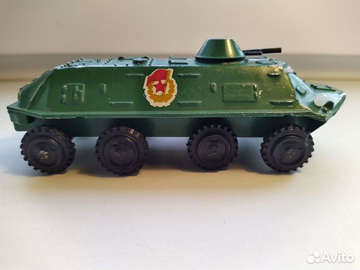 Игрушка советская — модель бтр-60пб 344