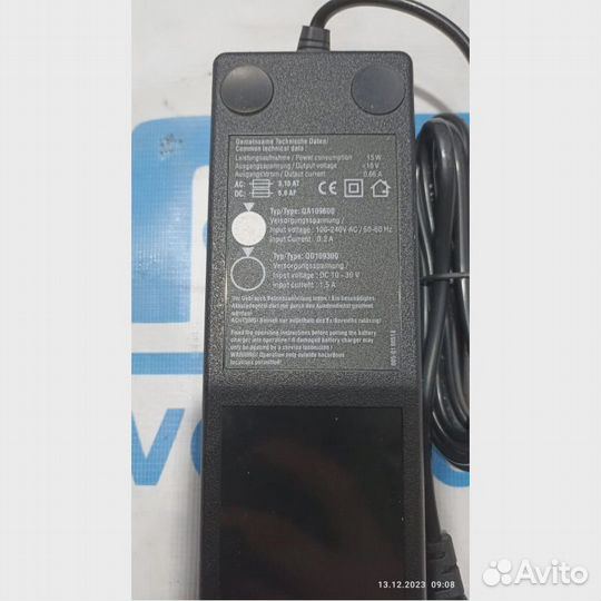 Зарядное устройство QD109600/QD109300 220В для HBC