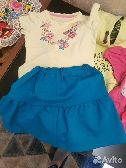 Пакет одежды на девочку 92-98