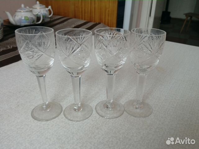 Рюмки хрусталь. СССР