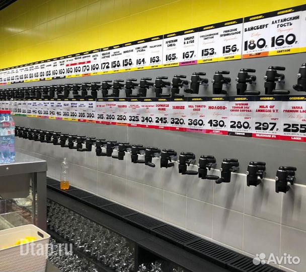 Пивное оборудование для открытия пивного магазина