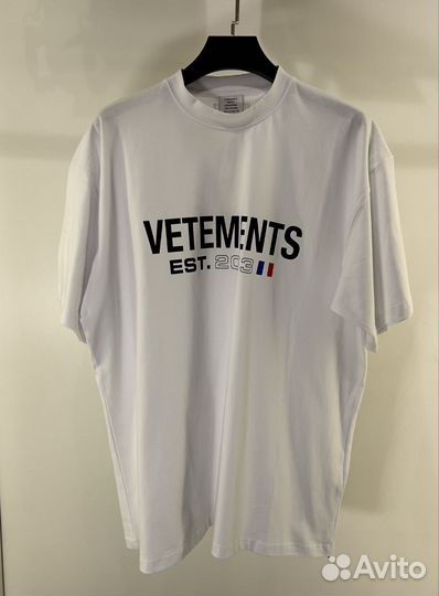 Футболка Vetements, белая