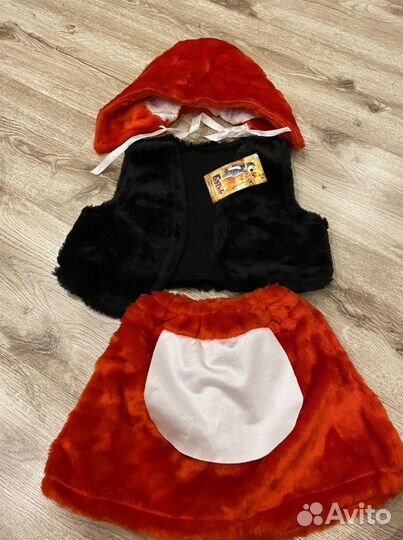 Костюм красной шапочки