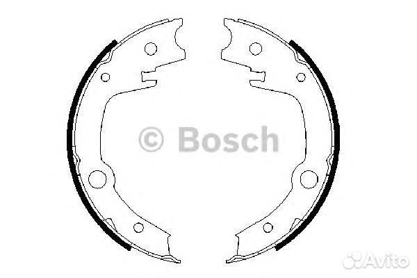 Колодки тормозные барабанные 0986487679 Bosch